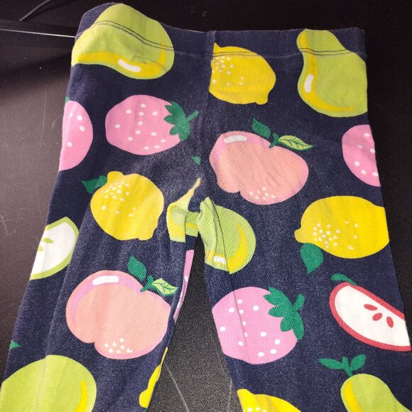 PRE-OWNED CHILDREN PLACE 2 PIECE MATHCHING FRUITY PANTS SET - Picture 6 of 8